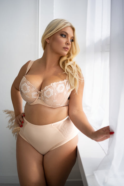 Culotte taille haute Fortuna - Coffee